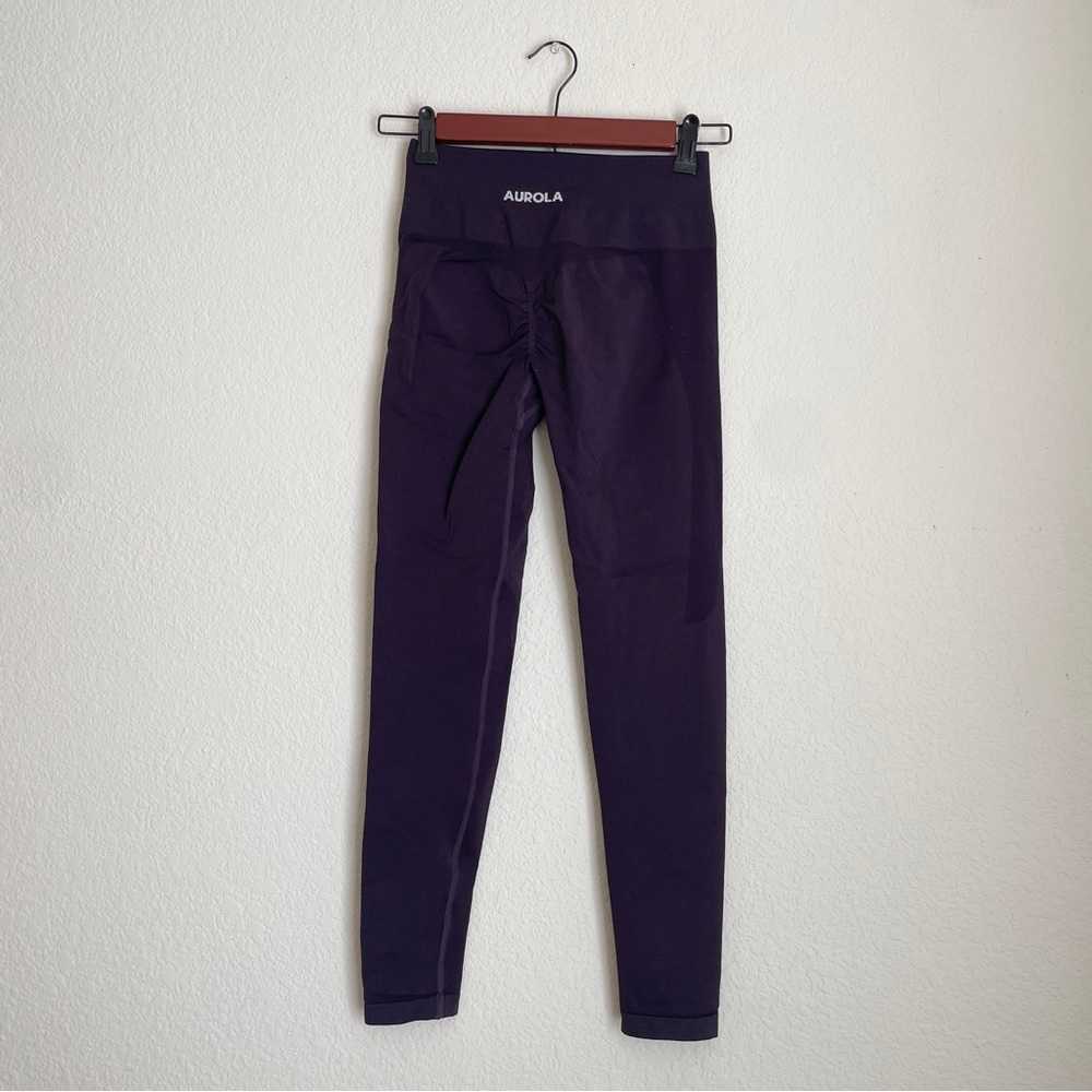 Aurola winetasting workout leggings - seamless scrunch